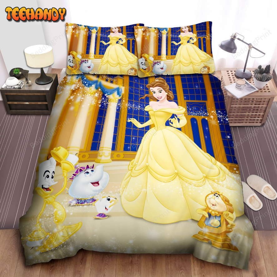 Disney Princess Belle And The Magical Furniture Bedding Sets