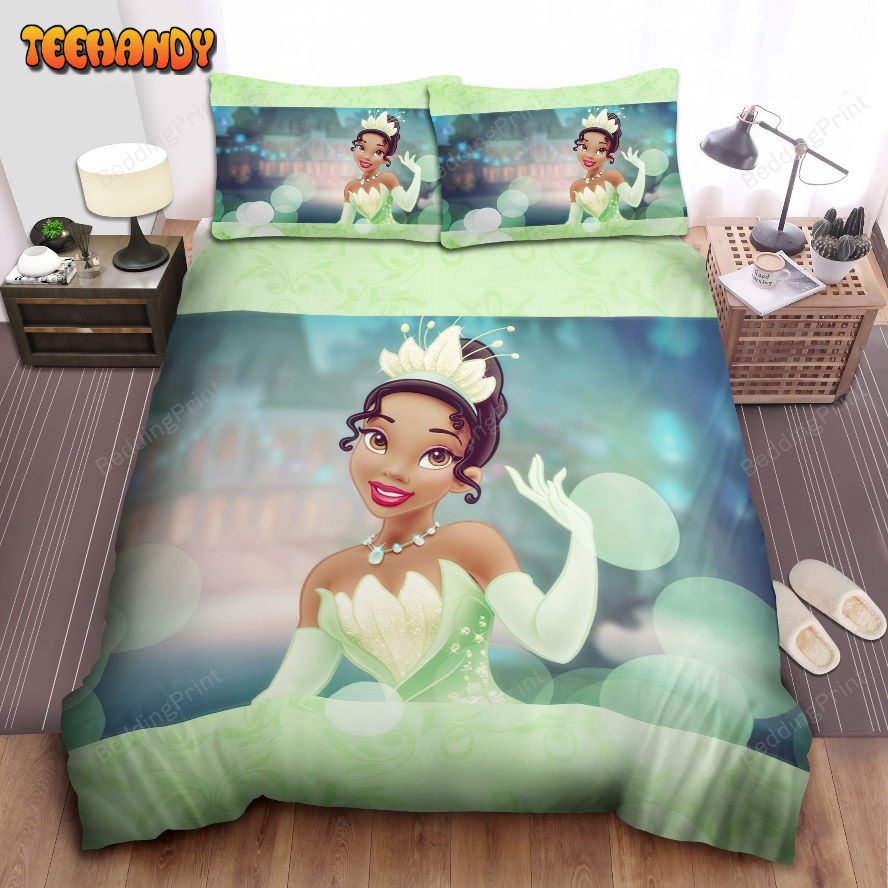 Disney Princess Tiana With Crown Bedding Sets