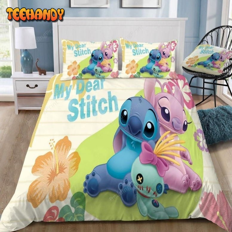 Disney Stitch Duvet Cover Bedding Set