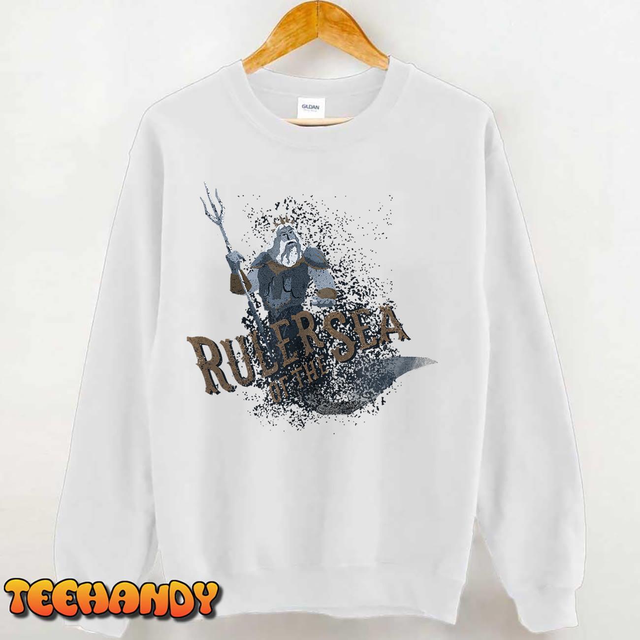 Disney The Little Mermaid King Triton Ruler Of The Sea Retro T-Shirt