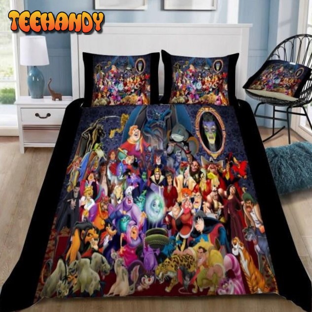 Disney Villains Duvet Cover Bedding Set