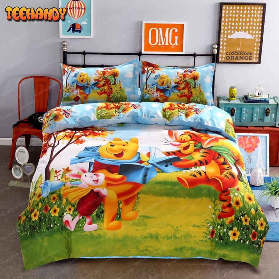 Disney Winnie Bear Piggy Tiger Kids 225 Bedding Set