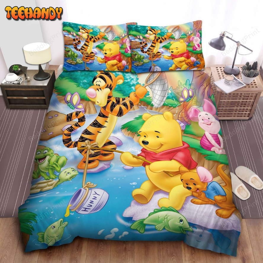 Disney Winnie The Pooh And Friends In The Stream Bedding Sets