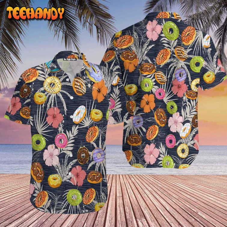 Donuts Hawaiian Shirt