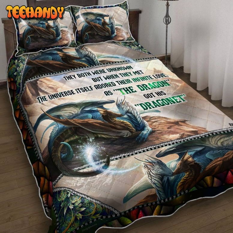 Dragon Love Bed Sheets Duvet Cover Bedding Set