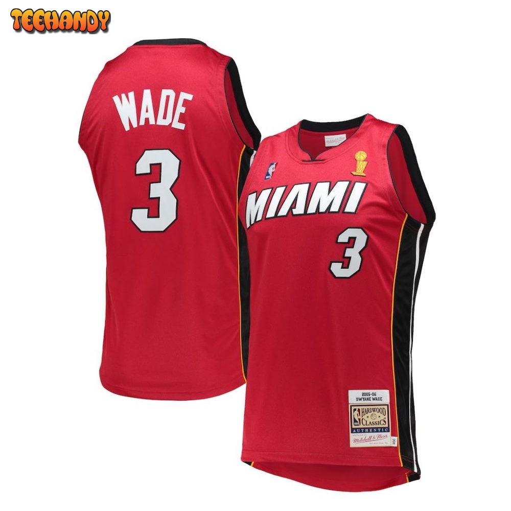 Dwyane Wade Miami Heat  2005-06 Hardwood Classics Jersey