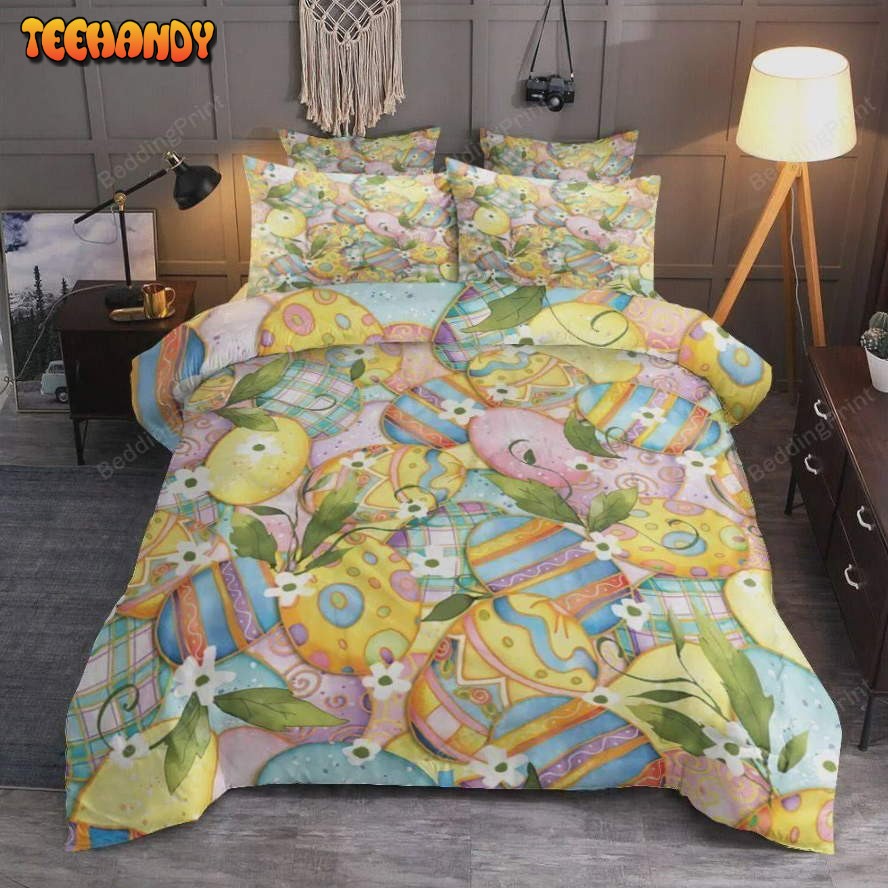 Easter Egg Duvet Cover Bedding Set