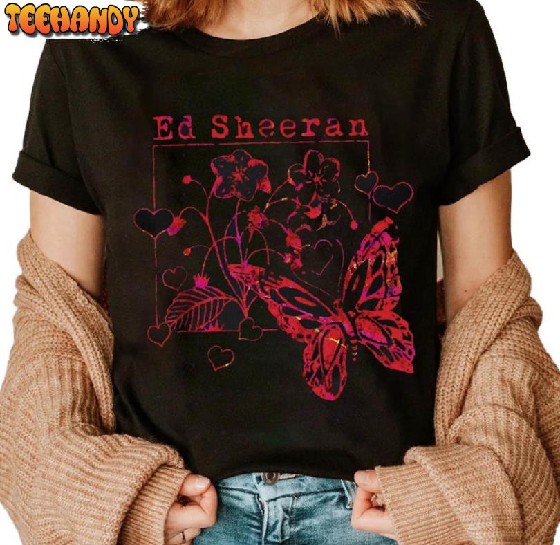 Ed Sheeran 2023 Tour Shirt, Ed Sheeran Concert Unisex Hoodie