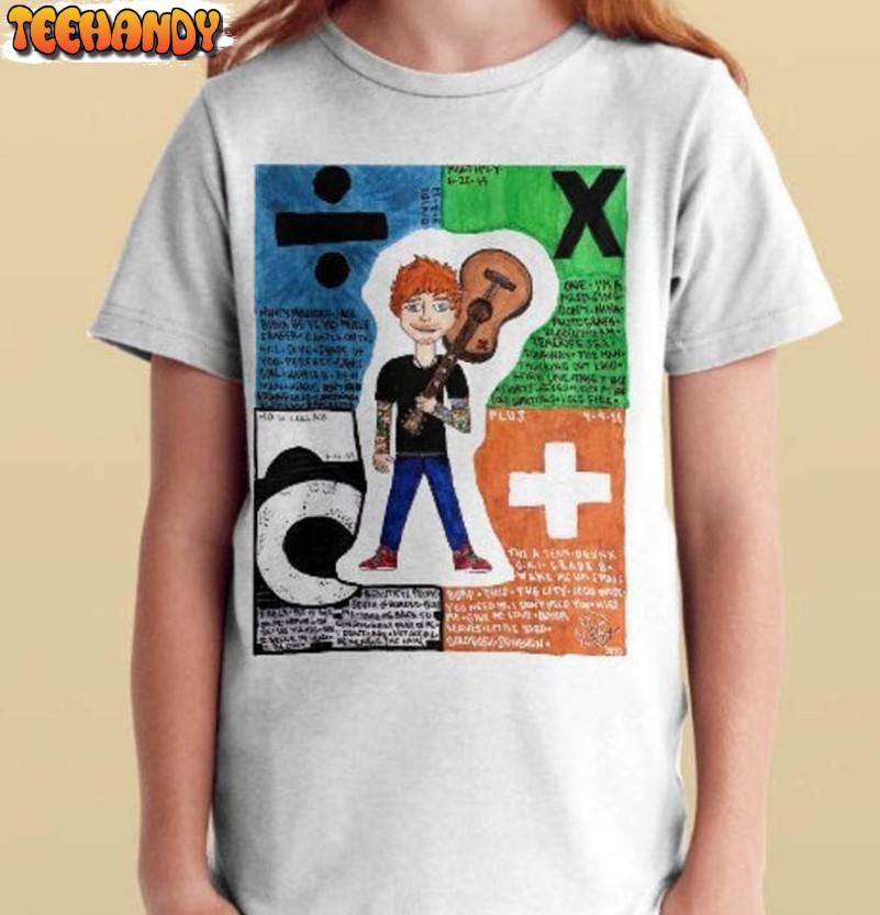 Ed Sheeran Shirt, Cute Ed Sheeran Art Unisex T-shirt