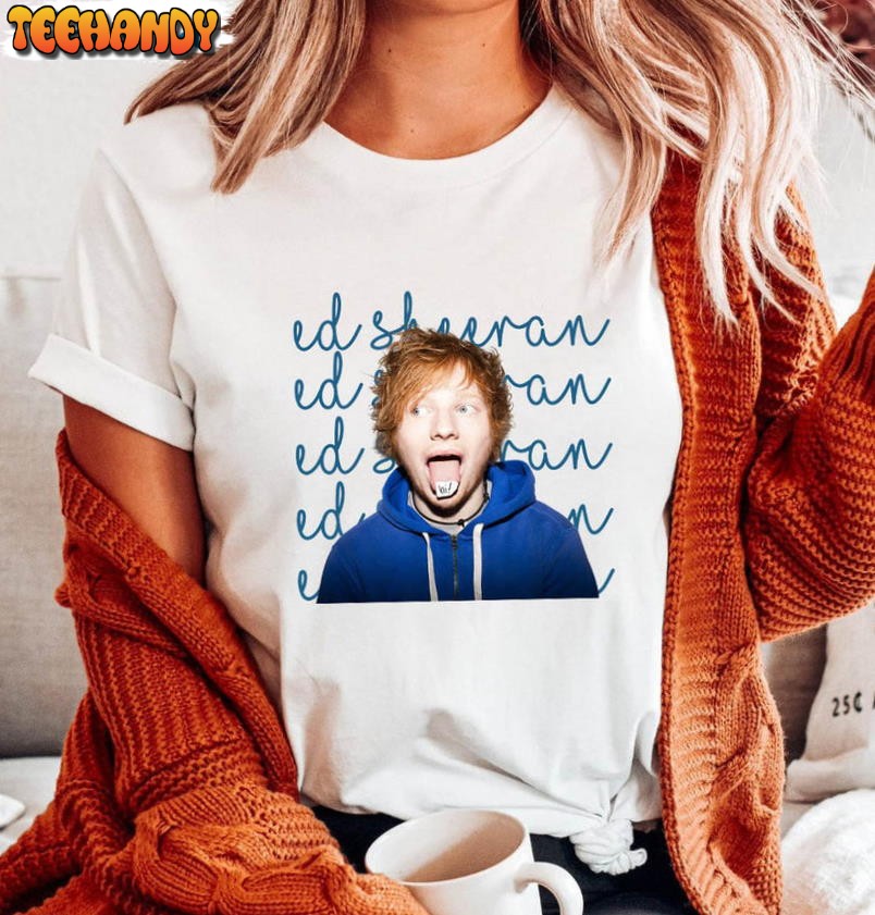 Ed Sheeran Shirt, Ed Sheeran Concert Sweatshirt