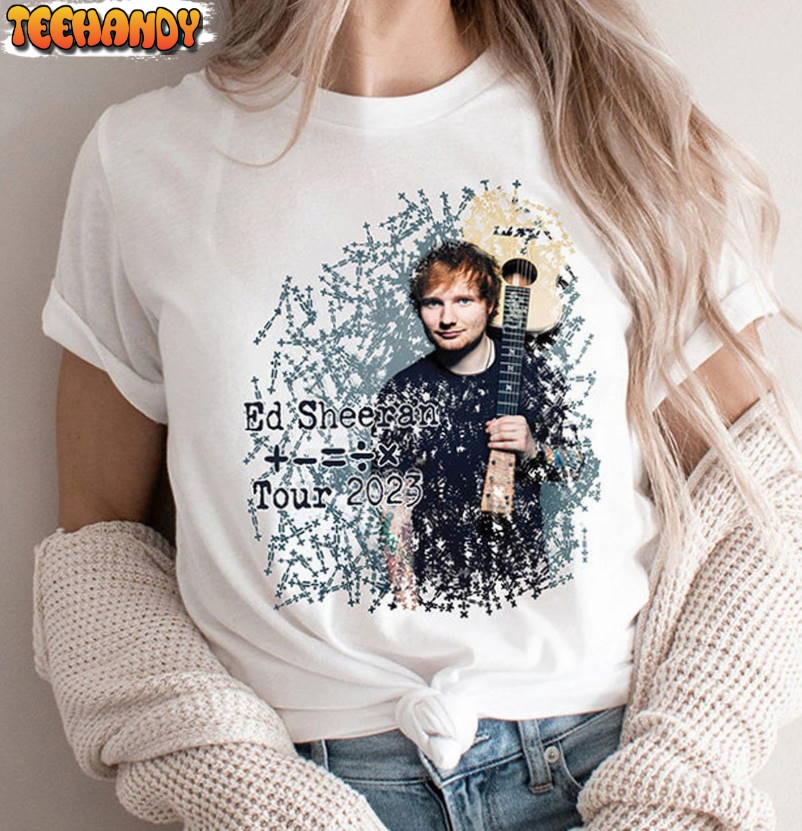 Ed Sheeran Tour 2023 Shirt, The Mathletics Concert Shirt