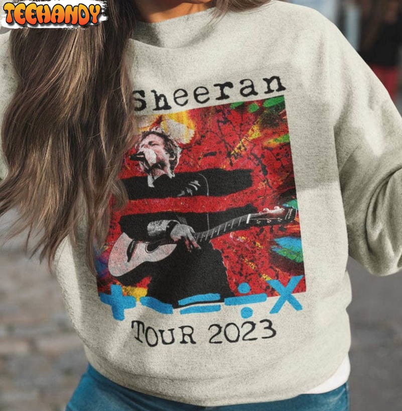 Ed Sheeran Tour 2023 Trending Unisex Hoodie, Sweatshirt