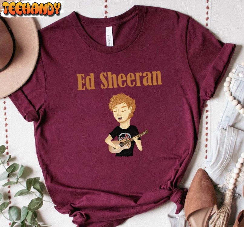 Ed Sheeran Vintage Shirt, Ed Sheeran Lover Unisex Hoodie