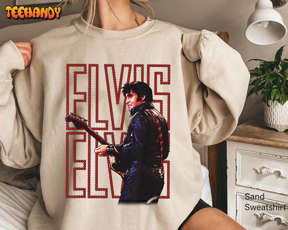 Elvis Presley Shirt Official 68 Comeback Special Shirt Elvis Presley Lovers T-Shirts