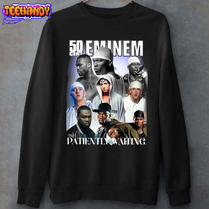 Eminem 50 Cent Patiently Waiting Original Graphic Unisex T Shirt