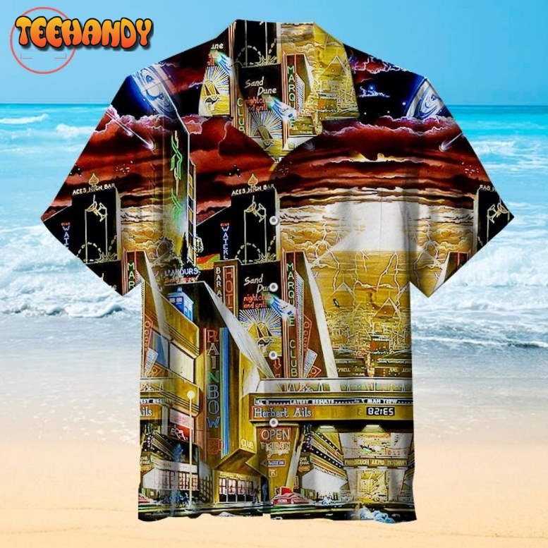 Empty City Unisex Hawaiian shirt