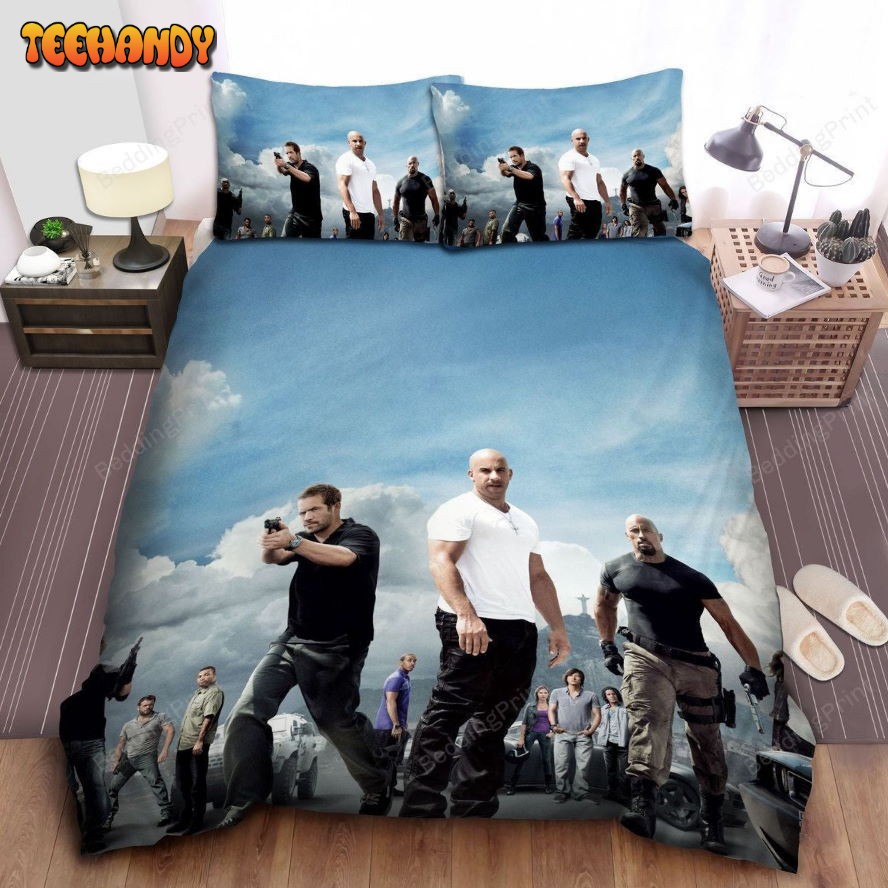 Fast And Furious 7 Vengeance Hits Home Bedding Set