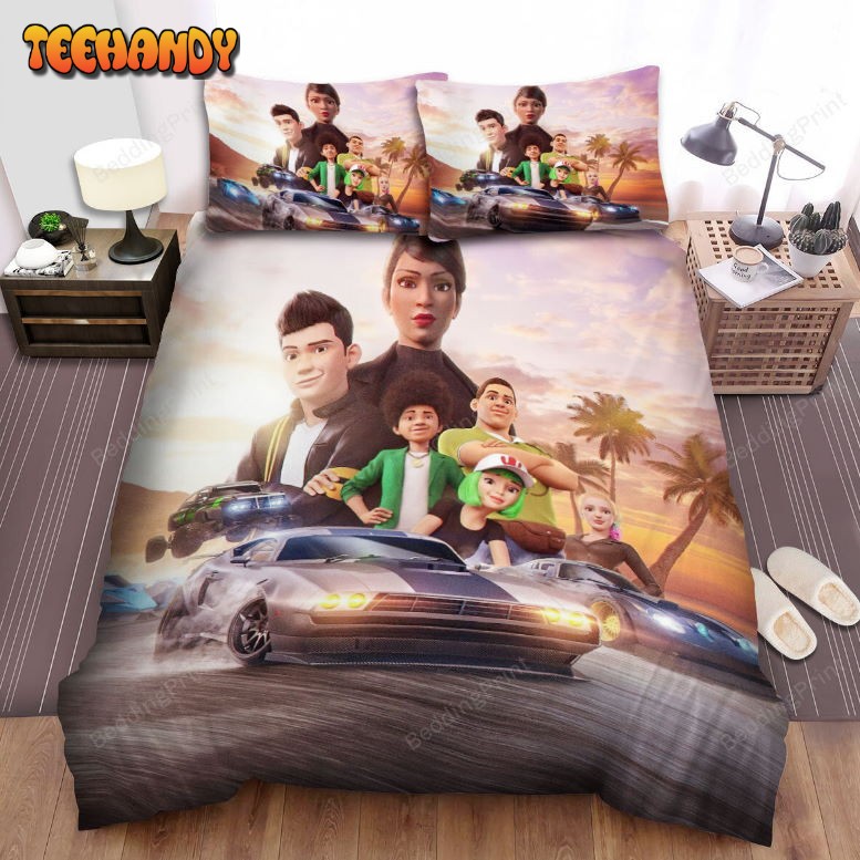 Fast And Furious Spy Racers Main Characters Duvet Cover Bedding Sets