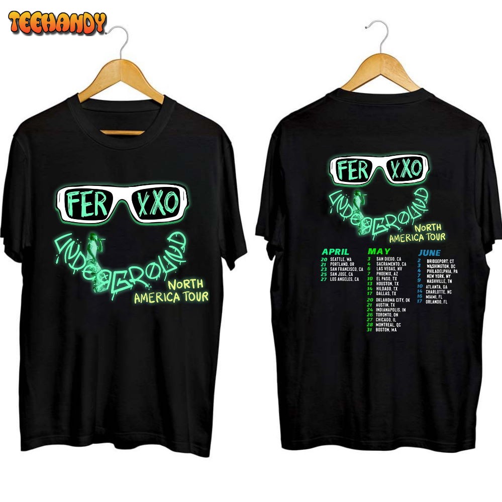 FELIZ CUMPLEAÑOS Ferxxo 2023 Tour Shirt, Tour Of The Ferxxo Tour 2023 Shirt