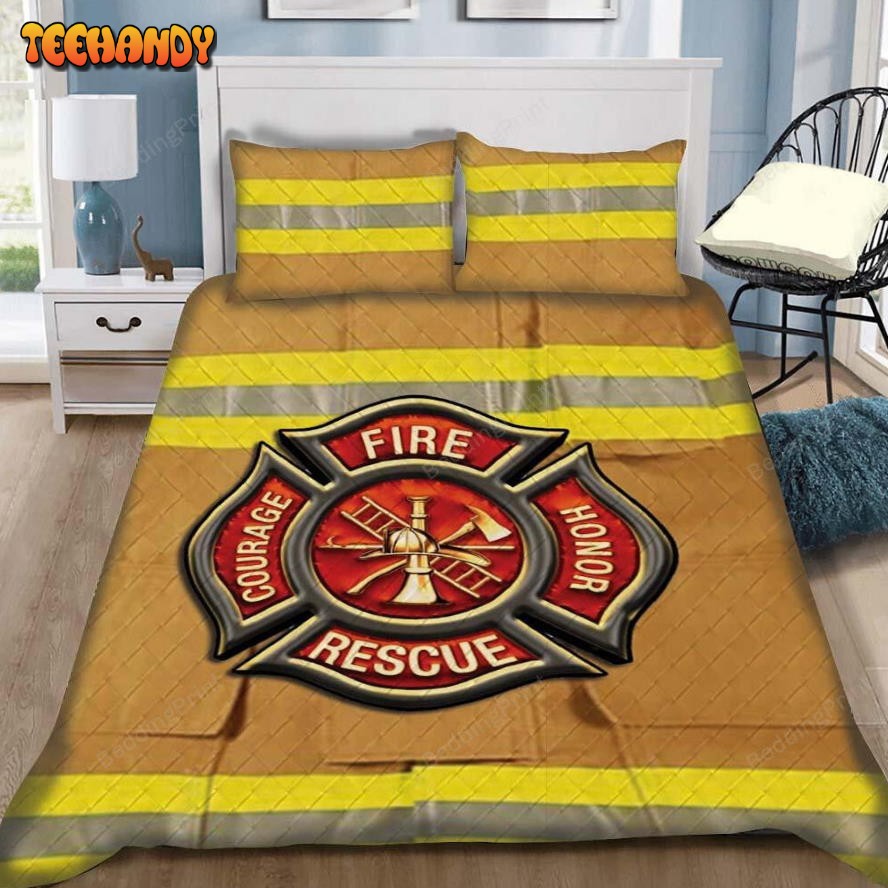 Firefighter Bedding Sets For Fan