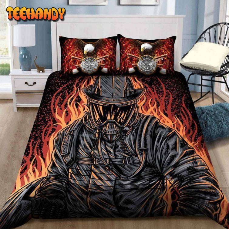 Firefighter Duvet Cover Bedding Sets