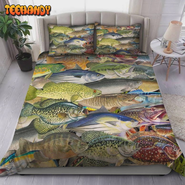 Fishing Drop A Line Stay Awhile Bedding Sets