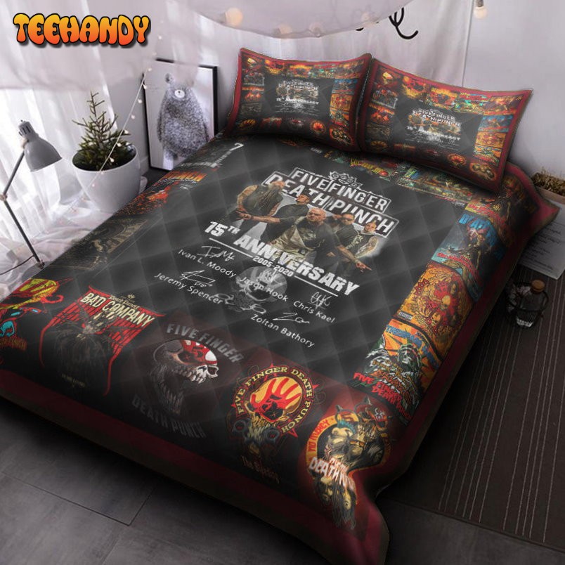 Five Finger Death Punch Anniversary Bedding Sets