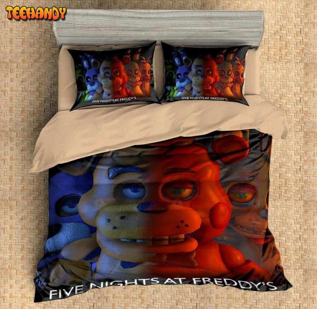 Five Nights At Freddys 3d Printed Duvet Cover Bedding Sets