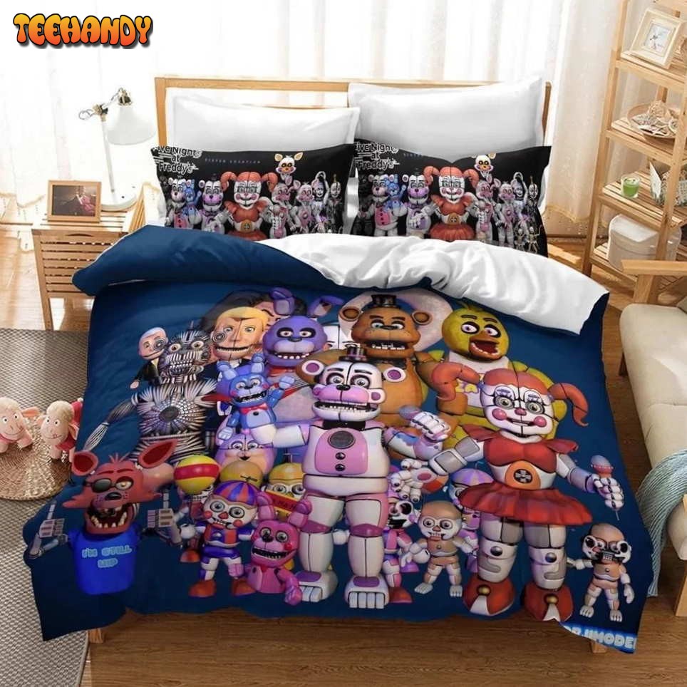 Five Nights At FreddyS Characters Bedding Sets