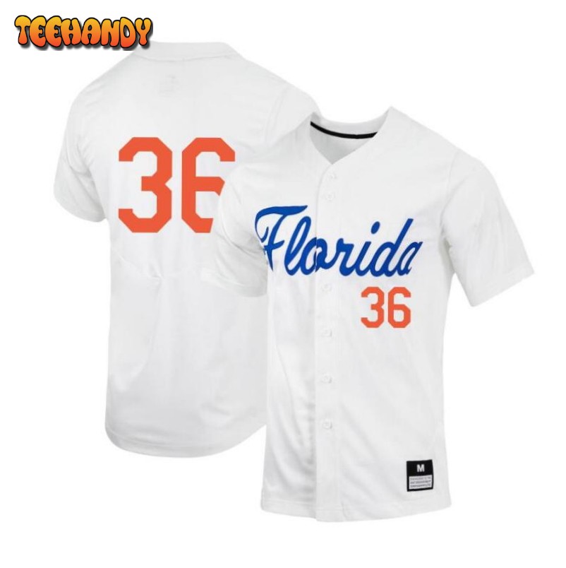 Florida Gators Wyatt Langford White College Baseball Jersey