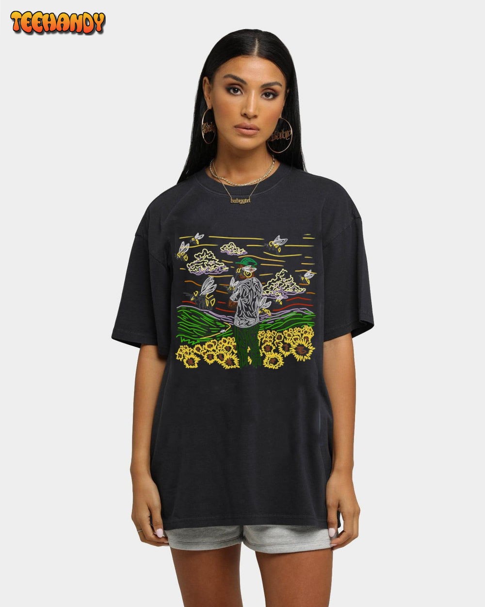 Flower Boy Y2k Aesthetic T-Shirt