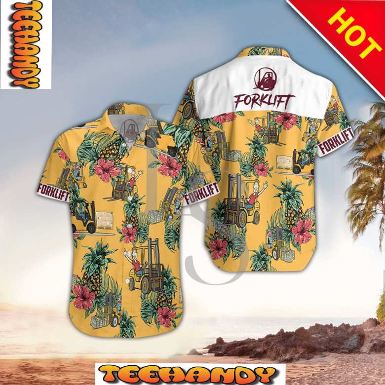 Forklift Driver Hawaiian Shirt