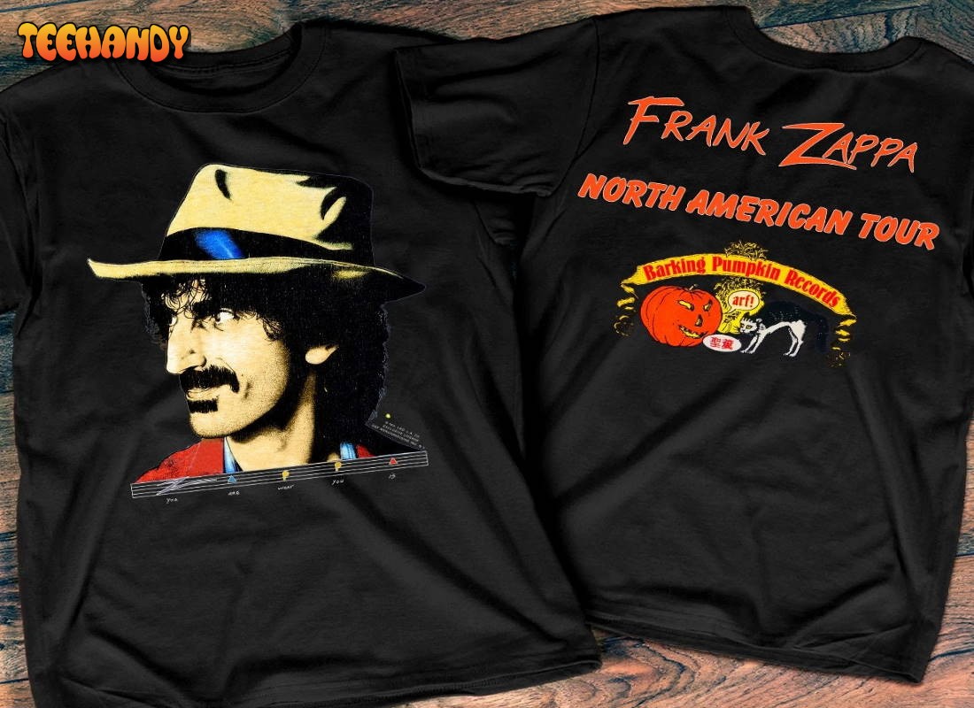 Frank Zappa 1981 You Are What You Is North American Tour Concert T-Shirt