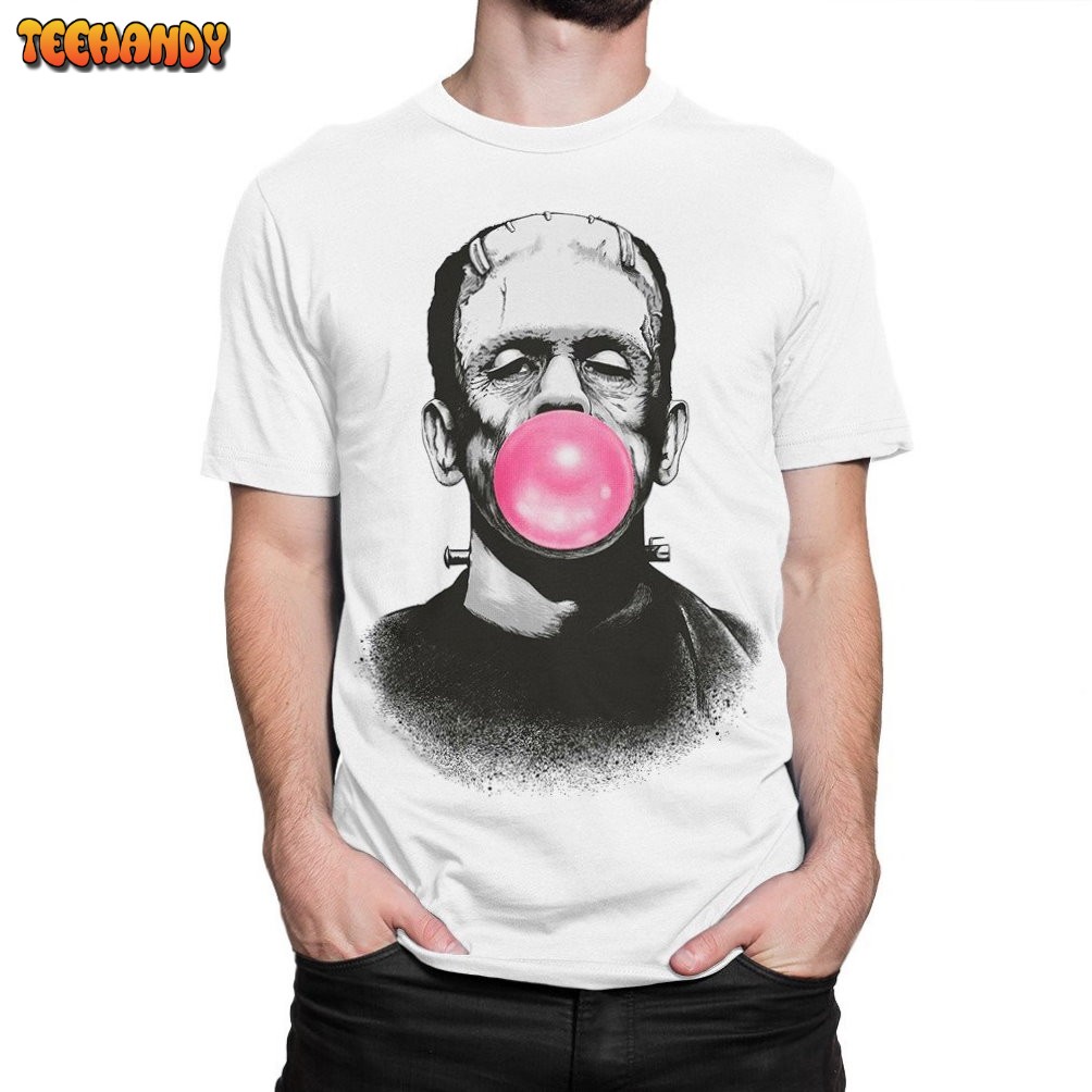 Frankenstein’s Monster Blowing Bubbles T-Shirt