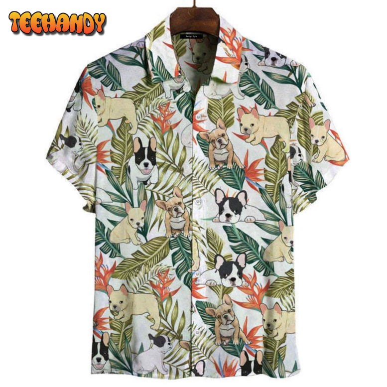 French Bulldog Funny Summer Hawaiian Shirt