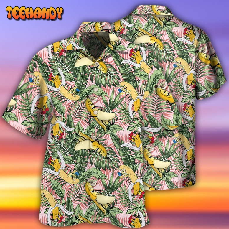 Fruit Banana Adult Humor Hawaiian Shirt