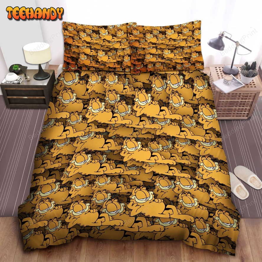 Garfield Lying Down All Over Printed Duvet Cover Bedding Sets