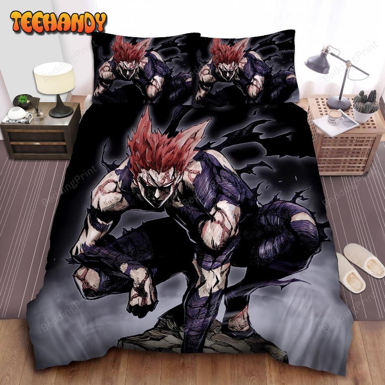 Garou In One-Punch Man Beast Mode On Duvet Cover Bedding Sets