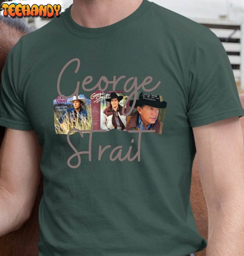 George Strait Concert Shirt, King Of Country Unisex Hoodie