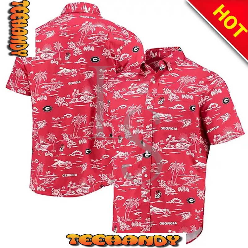 Georgia Bulldogs Island Custom Hawaiian Shirt