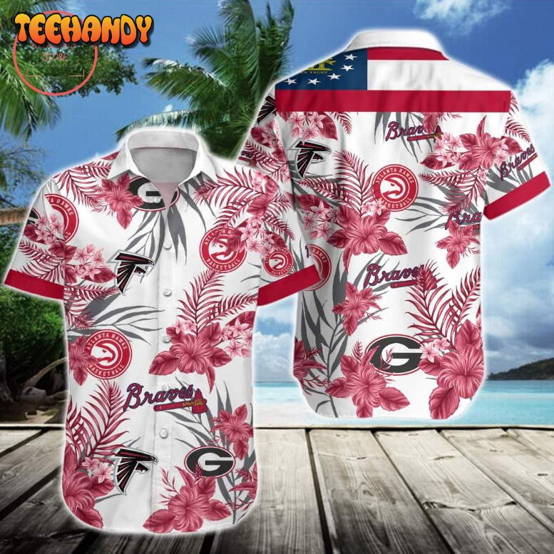 Georgia Sports Hawaiian Shirt