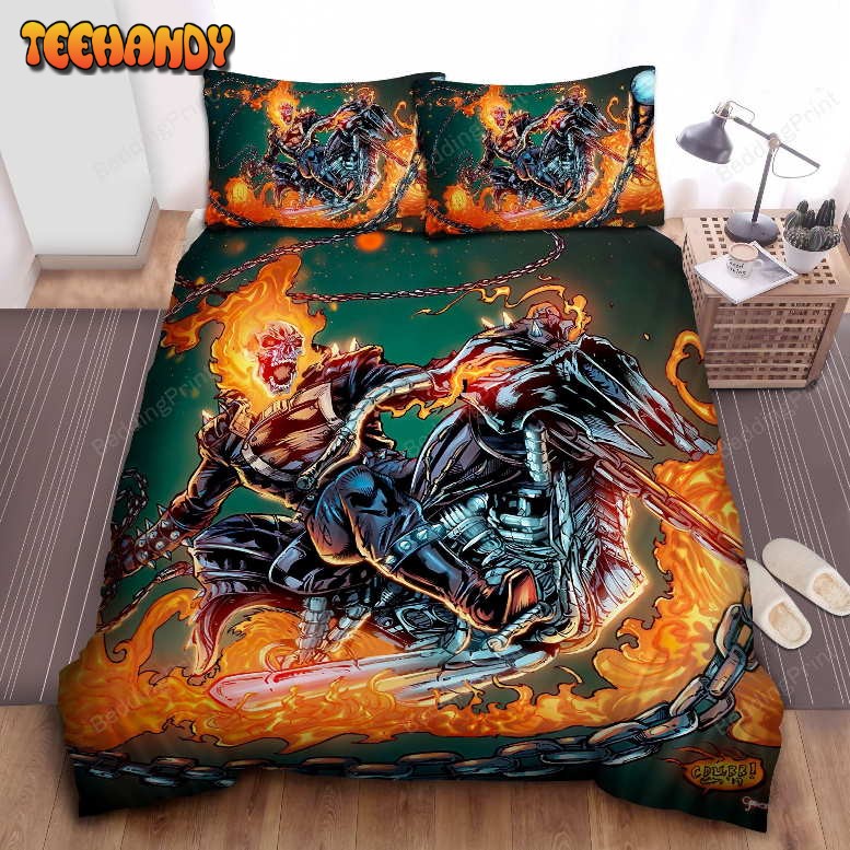 Ghost Rider Deviantart Duvet Cover Bedding Sets