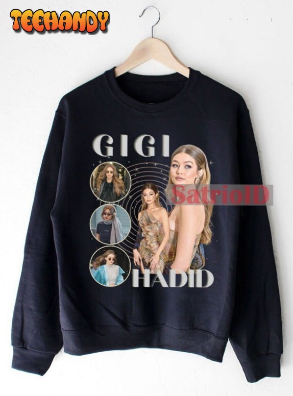 GIGI HADID Sweatshirt Gigi Hadid Retro Vintage Print T-Shirt