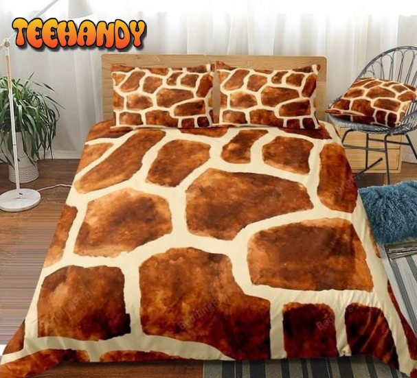 Giraffe Skin Duvet Cover Bedding Set