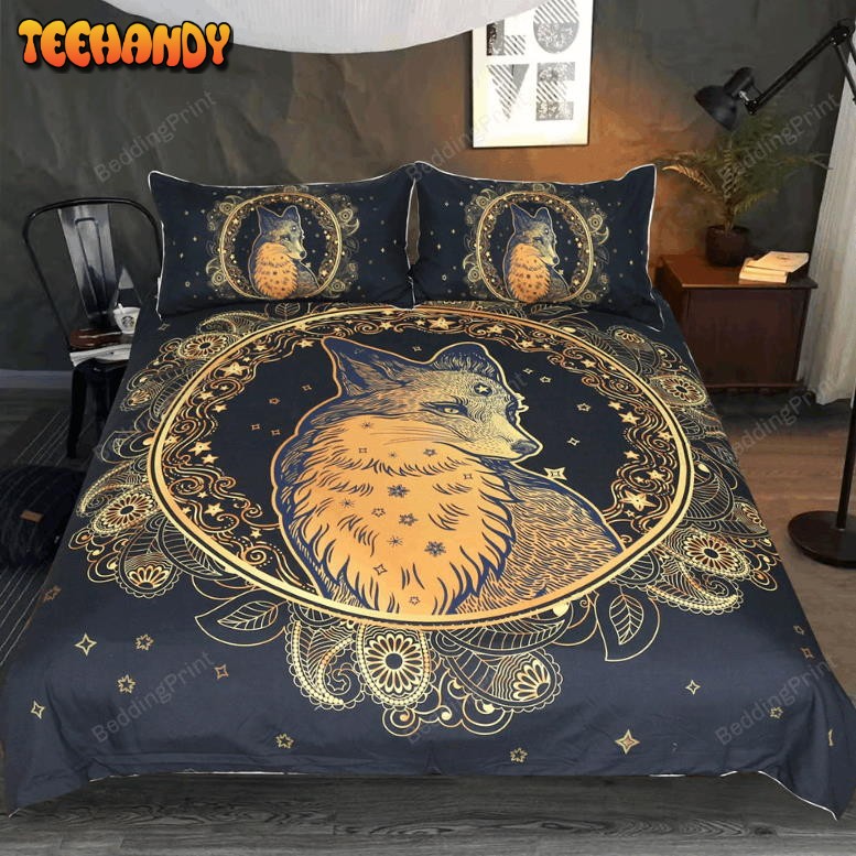 Golden Fox Duvet Cover Bedding Sets