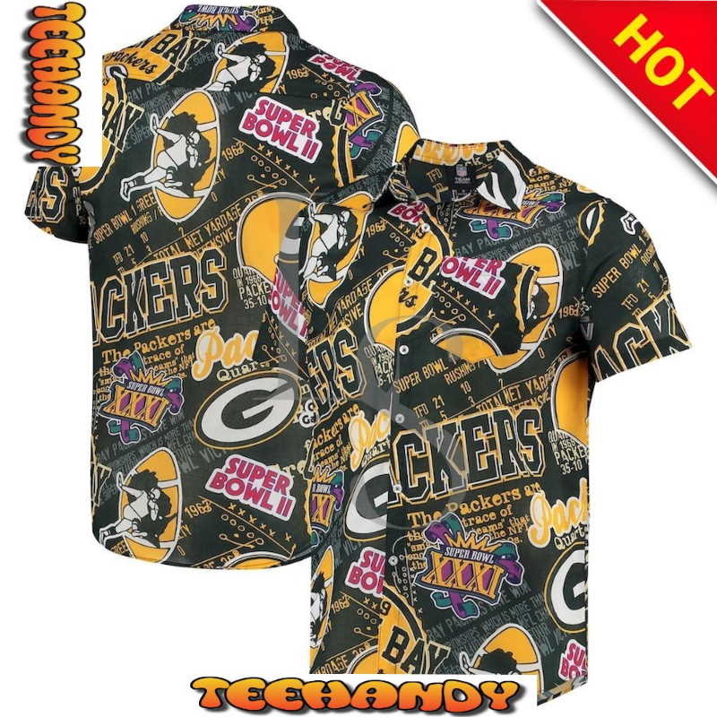 Green Bay Packers Hawaiian Shirt