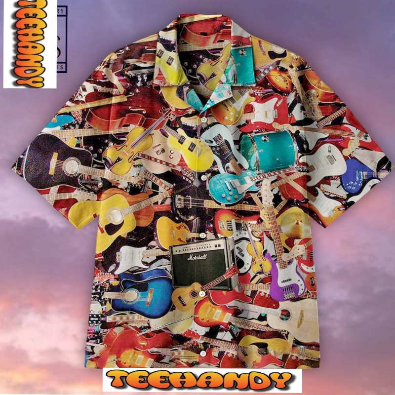 Guitar Collection Hawaiian Shirt