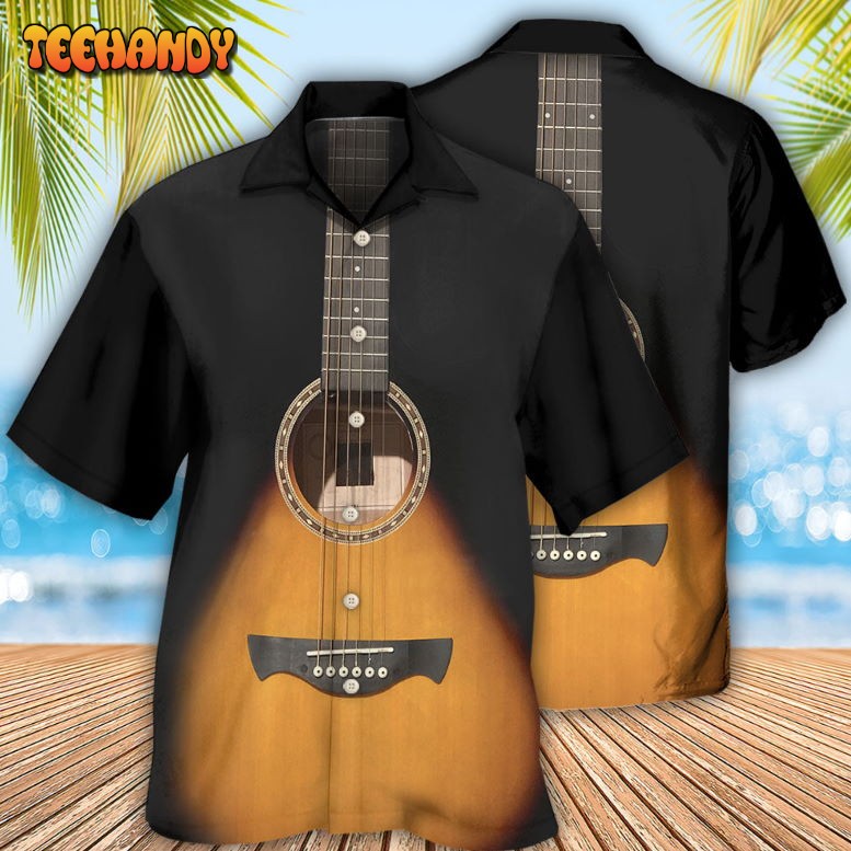 Guitar Wood Music Lover Hawaiian Shirt