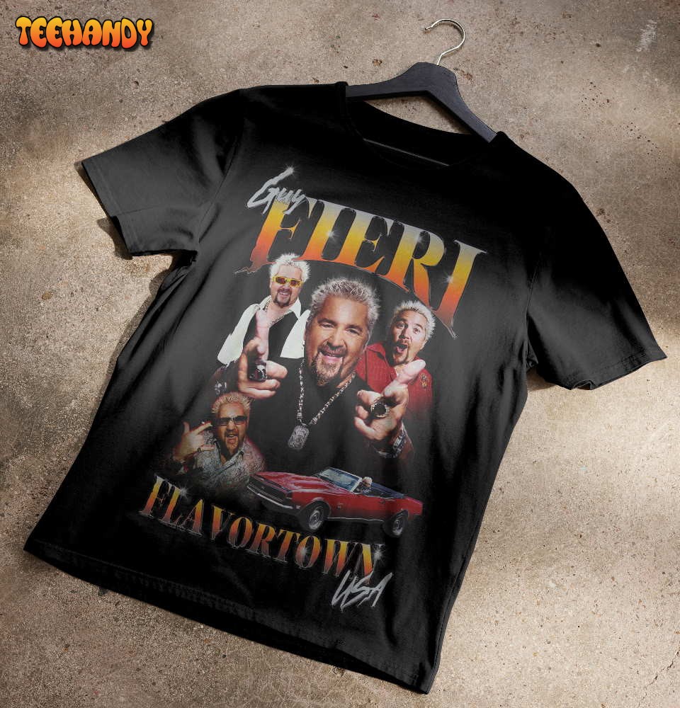 Guy Fieri Flavortown 90’s Bootleg T-Shirt