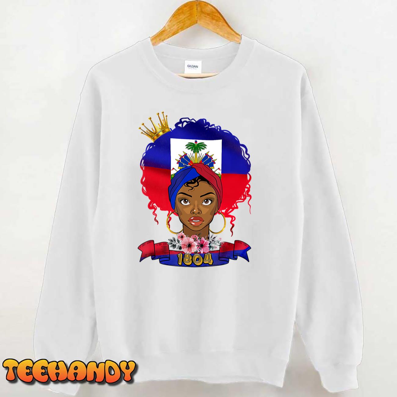 Haitian Haiti Patriotism Roots Heritage Women Men Boys Girls T-Shirt